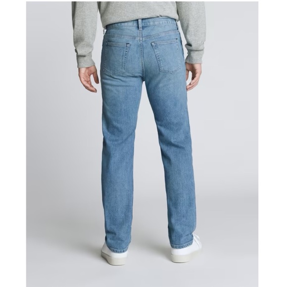 Everlane Men's Classic Straight Denim Jean Pants Size 33x32 in Classic Blue Wash - Picture 4 of 14